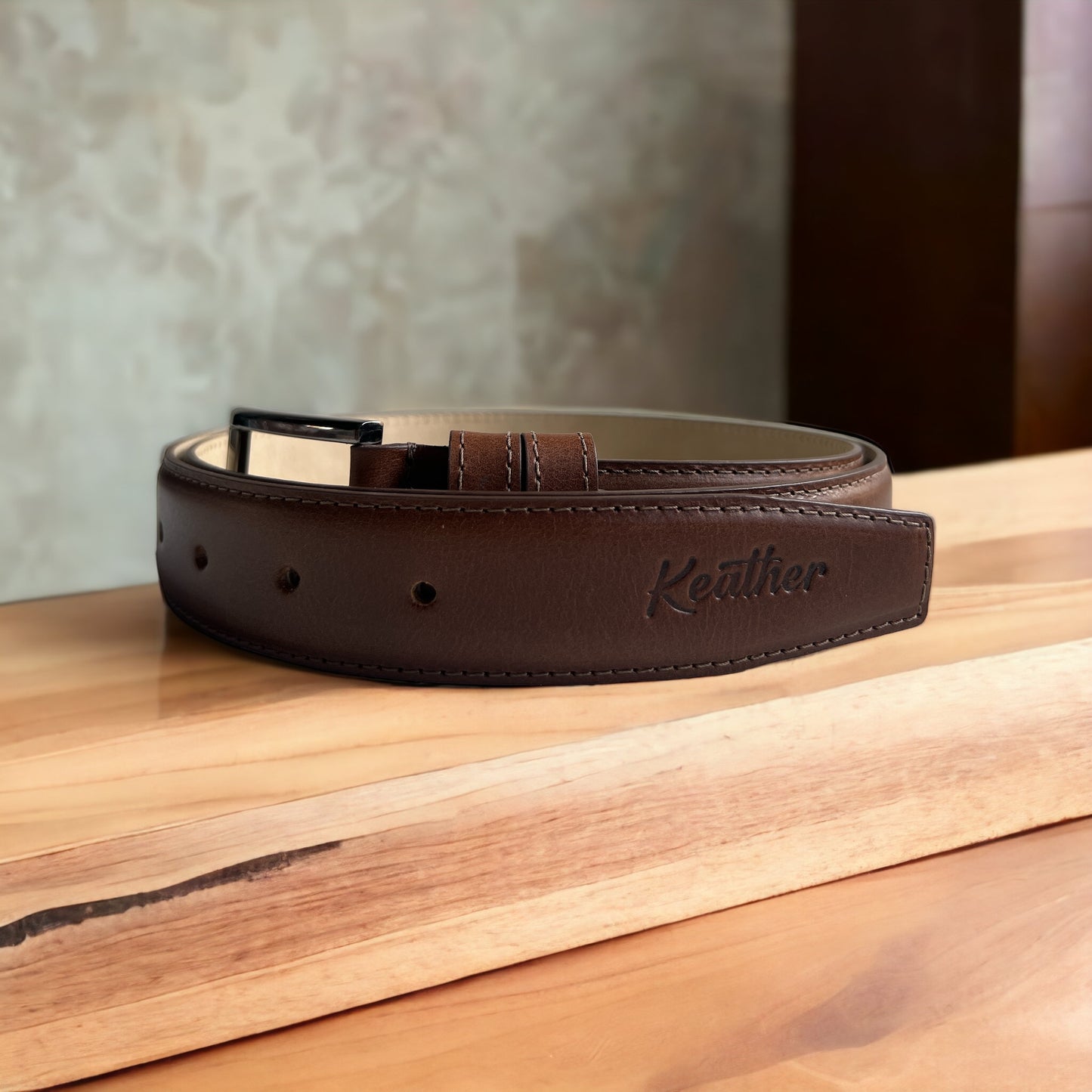 Brown Belt for Men 100% Colombian Leather